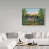 Trademark Fine Art Bonnie B Cook 'Sunset Cottage' Canvas Art, 18x24 ALI39417-C1824GG